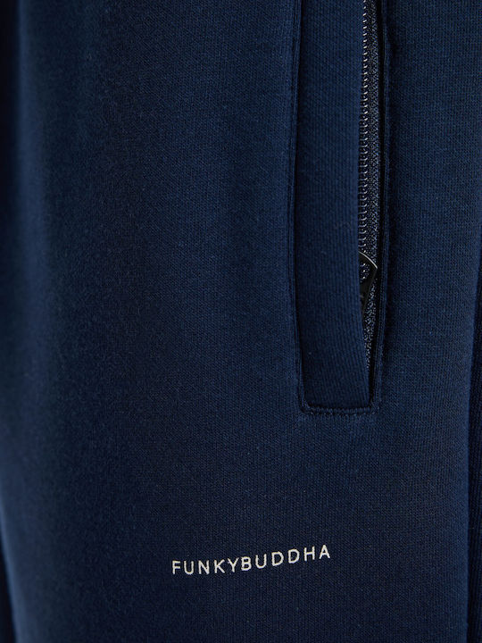 Herren-Sweatpants mit Gummizug Marineblaue