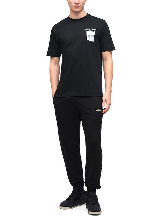 Sweatpants with Elastic Black