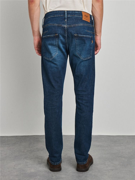 Herren Jeanshosen Elastisches Slim Fit Herren Jeans Nos