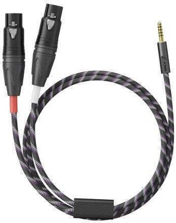 Fiio Trust Series Lx-4.4ml – Посребрен OFC 4.4 мм към Двоен XLR3 Балансиран Аудио Кабел