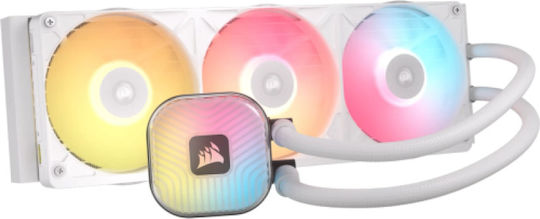 Corsair iCUE Link Titan II 360 RX RGB AIO CPU Liquid Cooling with 3 120mm Fans White