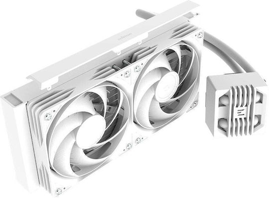 Zalman Alpha2 A24 Υδρόψυξη AIO CPU με 2 Ανεμιστήρες 120mm Λευκή