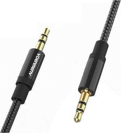 QED Vega 3,5mm Klinkenkabel 3,5mm Stecker - 3,5mm Stecker Schwarz 3,5m