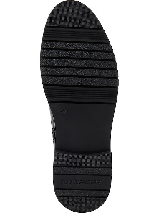 Leder Chelsea-Stiefel Schwarz Herrenstiefel