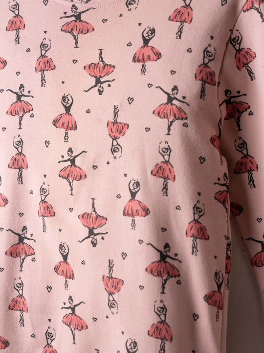 Evita Pijama pentru copii roz H703