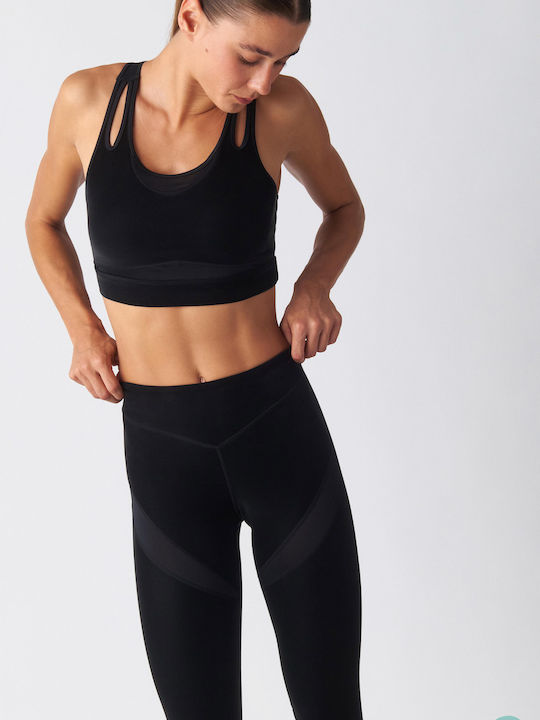 Women's Black Sports Bra