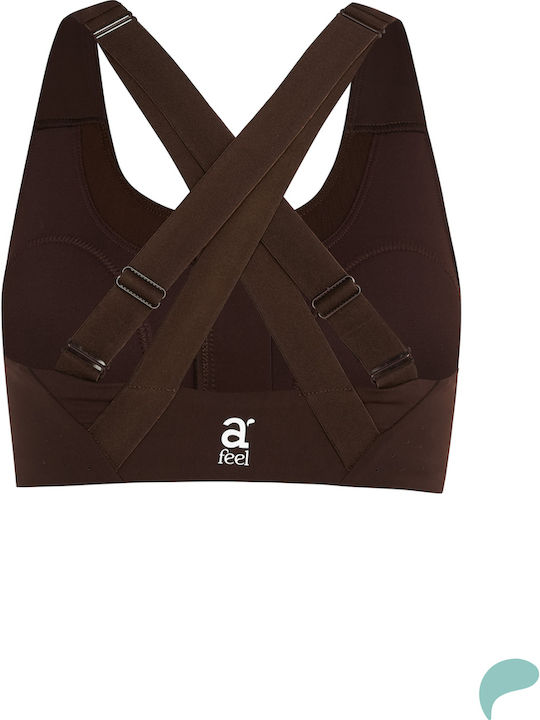 Women's Sports Bra Brown