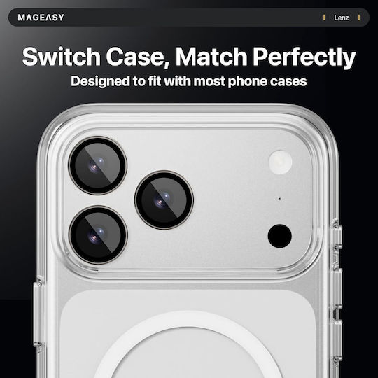 Mageasy Sapphire Camera Lens Glass Nebula iPhone 18 Pro/18 Pro Max