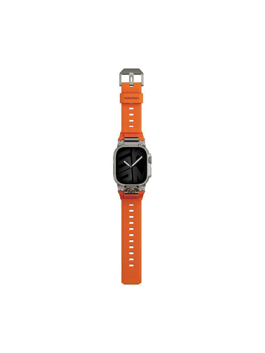 Skinarma Каишка за часовник Talon Apple Watch Ultra 49mm Оранжева Sk-ws49-talon-org Skinarma Каишка за часовник Talon Apple Watch Ultra 49mm Оранжева Sk-ws49-talon-org