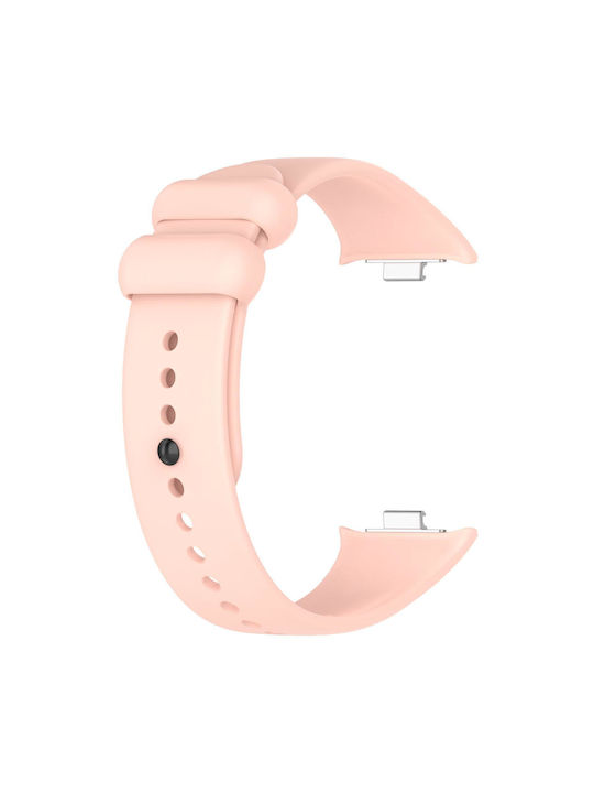 Xiaomi Band 10 Pro/9 Pro Redmi Watch 6 5 4 Xdfind Solid Black Silicone Buckle Light Pink