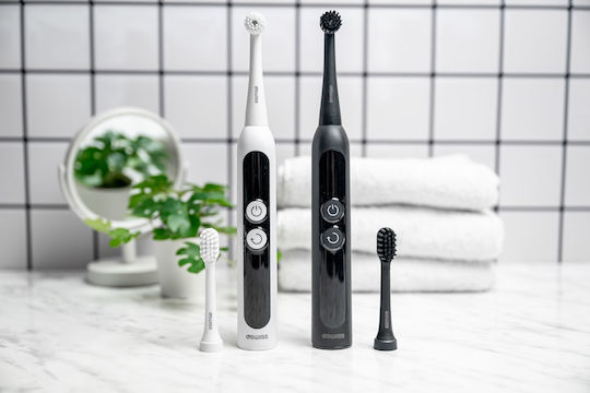 4Swiss Elektrische Zahnbürste Mit Batterien Weiß
