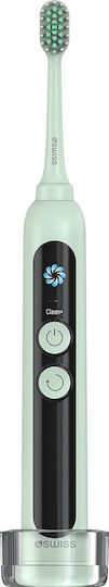 4Swiss Elektrische Zahnbürste Mit Batterien Grüne