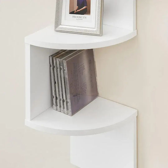 Γωνιακό Ράφι White 20x20x126εκ.