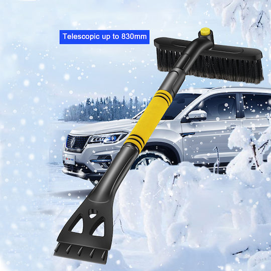 Techsuit Car Ice Scraper Abs Polypropylene Aluminum Pvc 64-80cm Blue