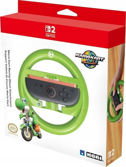 Hori Волан Racing Wheel Attachment Set Зелен Yoshi за Switch 2