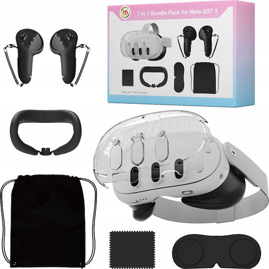 Jys Set Accessories Cover Protection Case Glasses Goggles Vr Meta Quest 3 Mq011