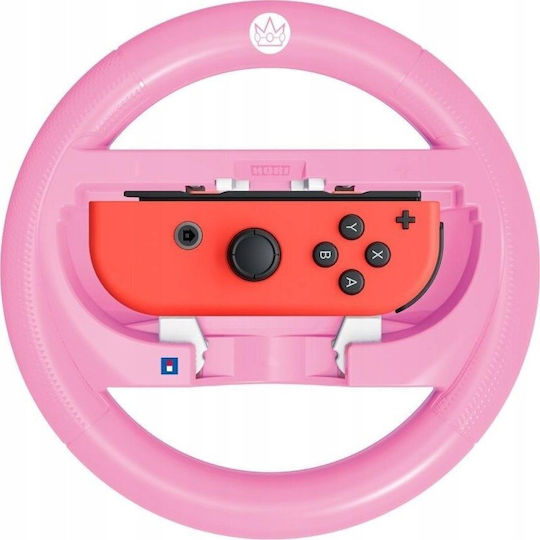 Hori Racing Wheel Attachment Set Peach Large for Switch 2