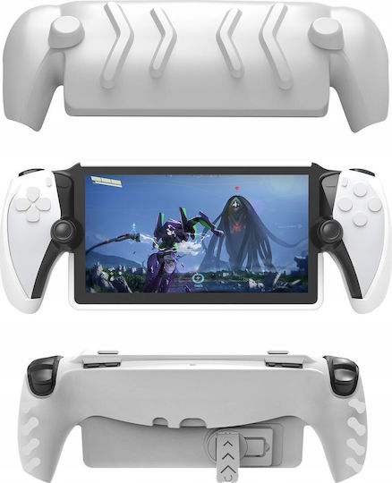 Jys P5188 Case 2 1 Front Back Sony Playstation Ps Portal White Sb8827