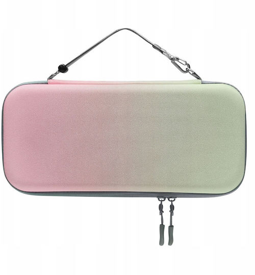 Carcasă rigidă tip valiză pentru Nintendo Switch 2 NS2 Jys-ns2283 Roz Verde
