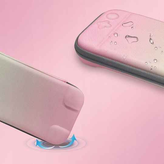 Carcasă rigidă tip valiză pentru Nintendo Switch 2 NS2 Jys-ns2283 Roz Verde