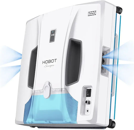 Hobot Καθαριστής Τζαμιών Ρομπότ Ρεύματος 72W Λευκός
