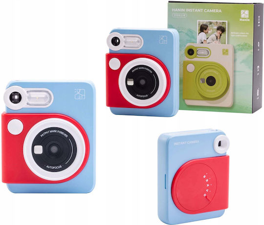Hanin Compact Camera 2MP with Thermal Printing Blue