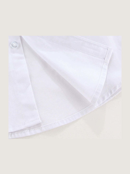 Kids Long-sleeved Shirt White