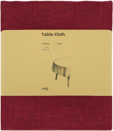 vidaXL vidaXL Tischdecke Rote 160x160cm
