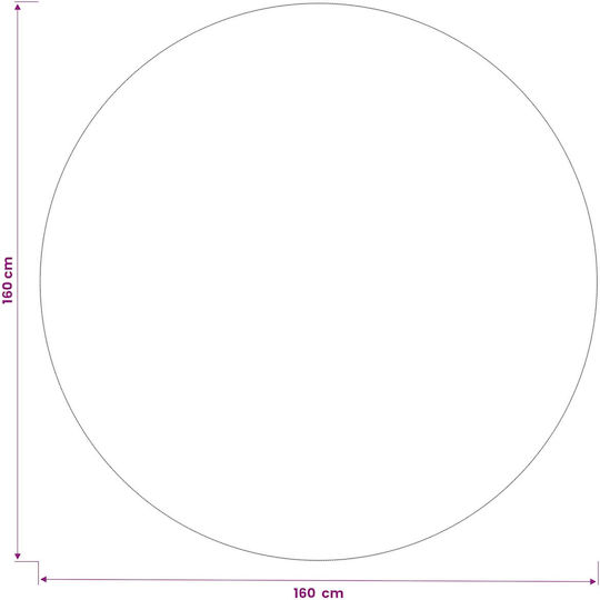 vidaXL vidaXL Tischdecke Rote 160x160cm