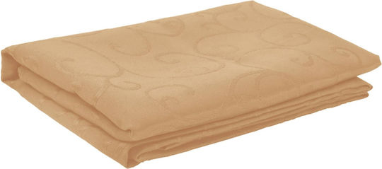 vidaXL Tischdecke Beige 140x140cm