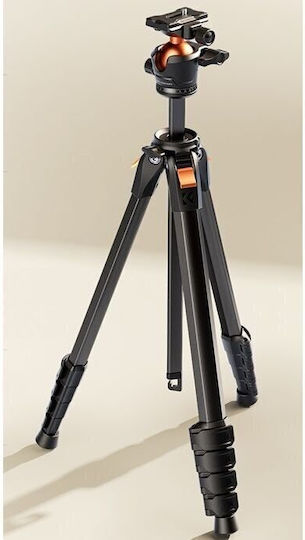 K&F Concept Aluminum Tripod up to 162cm and 10kg Load