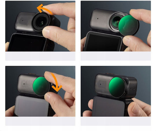 K&F Concept Action-Kamera-Filter DJI Osmo Nano