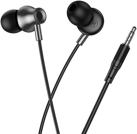 Hoco Жични слушалки с микрофон Jack 3,5 Mm M119 Черен