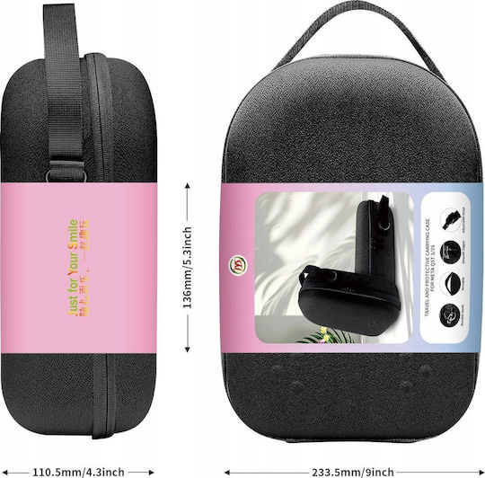 Jys Carrying Case for VR Controller Black