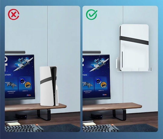 Jys Ständer Für Konsolen & Controller PS5 Weiß SB11143