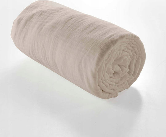 Douceur d'Intérieur Super-Double Fitted Bed Sheet 160x200cm Angelia