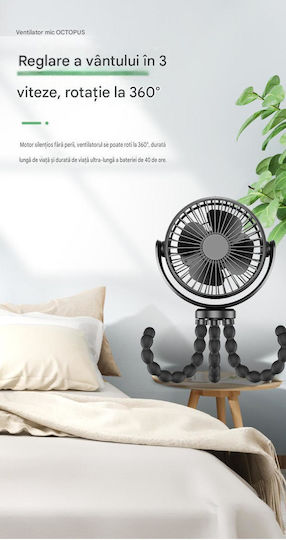 Ventilator USB Negru