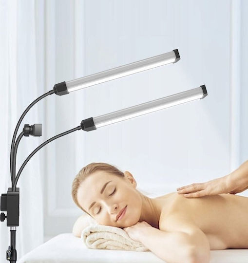Michael Marinelli Lampă LED Dublă Flexibilă pentru Fotografie Estetică Video 40W + Telecomandă M46 Albă