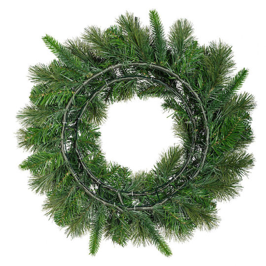 Kaemingk Weihnachtskranz mit einem Durchmesser von 50cm Grün
