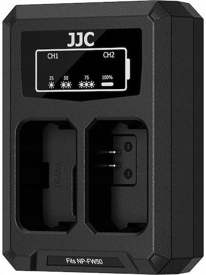 JJC Doppelter Netzadapter Kompatibel mit Sony
