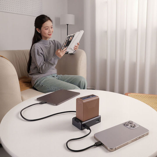 Ulanzi Ulanzi Kameraakkus Netzadapter Kompatibel mit Sony