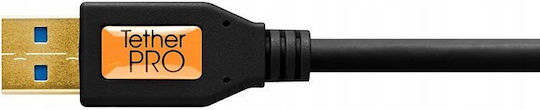 Tether Tools Regular USB 3.0 to micro USB Cable Μαύρο 4.6m SP01_14994405 1τμχ