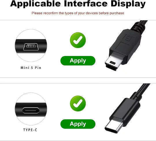 USB 2.0 кабел USB-A мъжки Черен