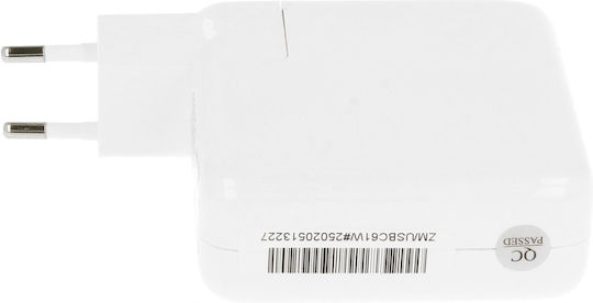 Mitsu Încărcător Laptop USB-C 61W 5V 3A pentru Apple Acer Asus Dell Lenovo Samsung Sony cu Adaptor de Alimentare