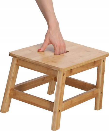 Zeller Single Kids Step Stool Brown