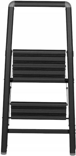 Wenko Aluminium-Leiter mit 2 Stufen