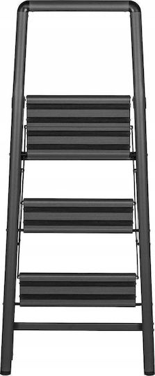 Wenko Aluminium-Leiter mit 3 Stufen
