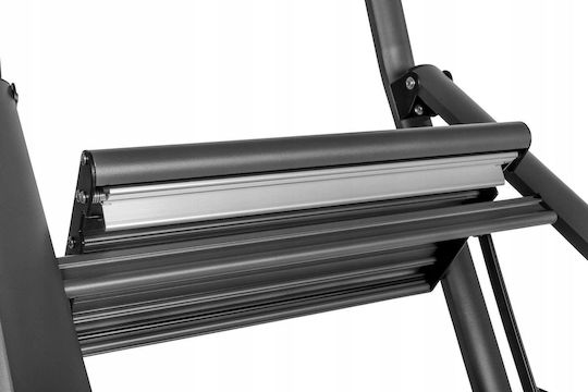 Wenko Aluminium-Leiter mit 3 Stufen