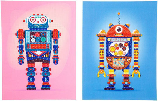 Diamond Dotz Dotz by Number Robot Toys