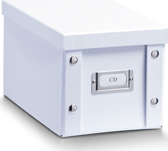 Zeller Aufbewahrungsbox Weiß 28cm